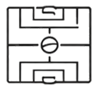 Mini Grass Football Pitch